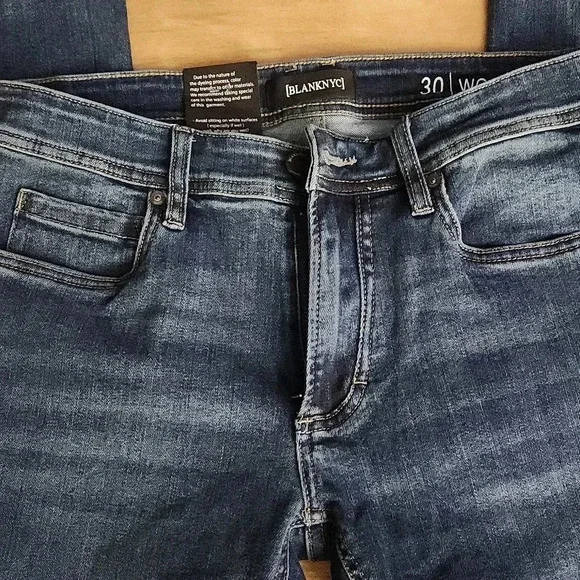 Blank NYC Wooster Slim Fit Size 30 Men's Jeans - Picture 2 of 3